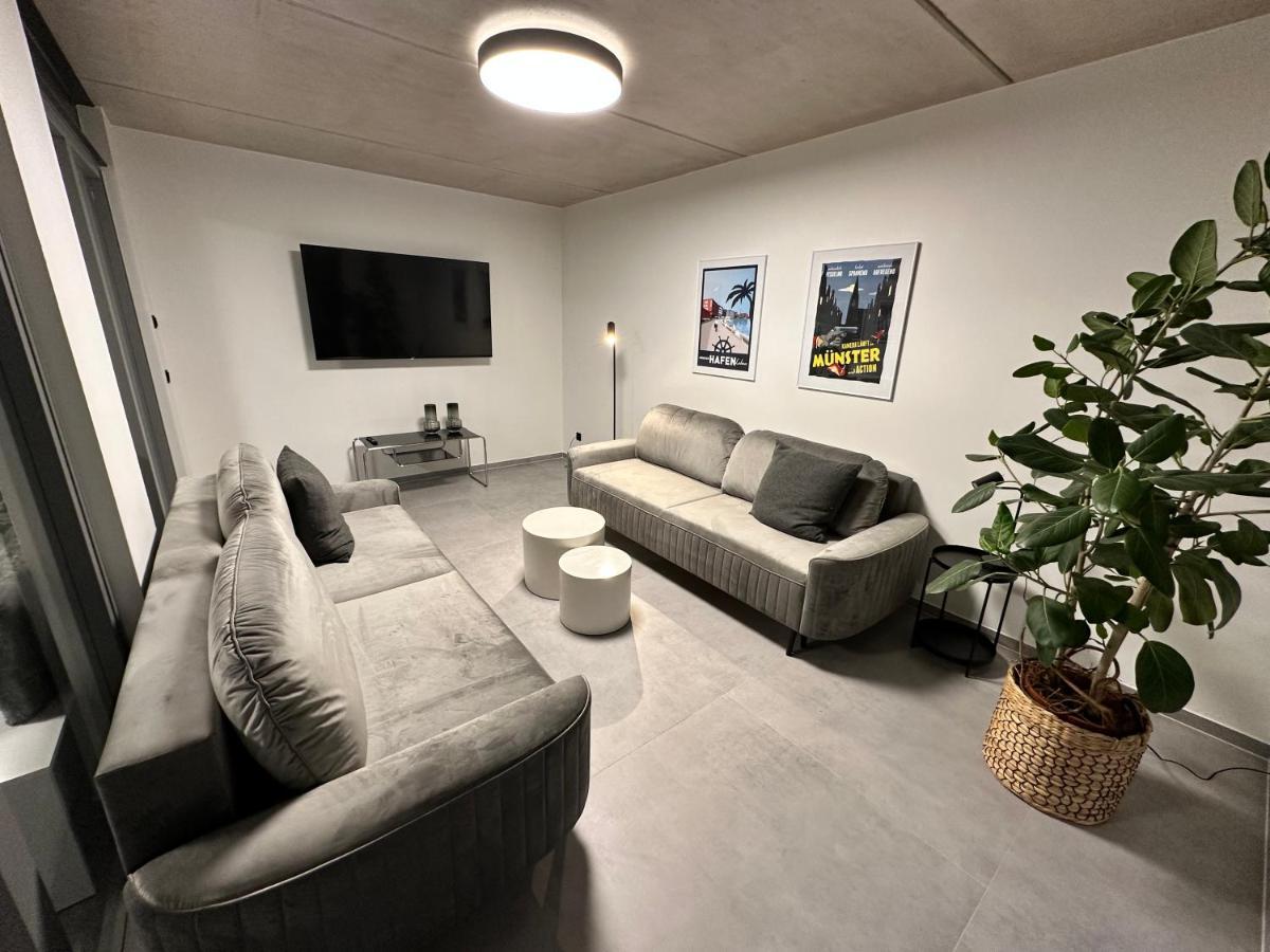 Luxurioeses Apartment Direkt Am Kanal 125 M² - Youpartments Münster Kültér fotó
