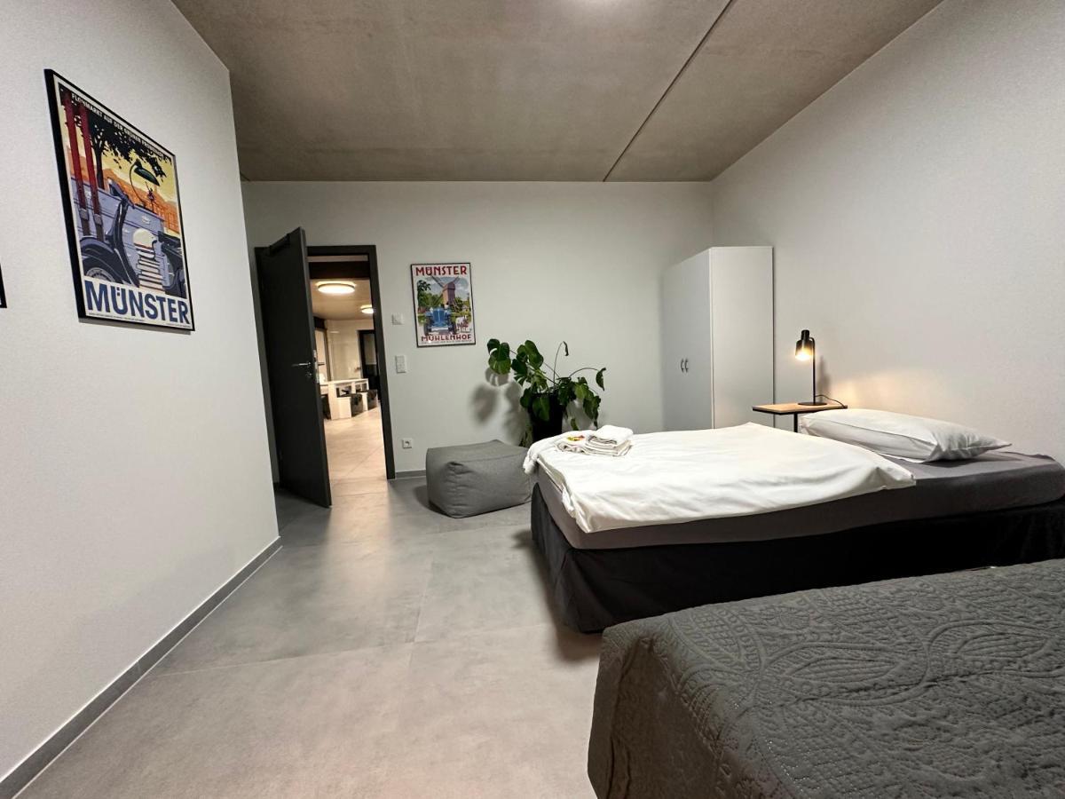 Luxurioeses Apartment Direkt Am Kanal 125 M² - Youpartments Münster Kültér fotó